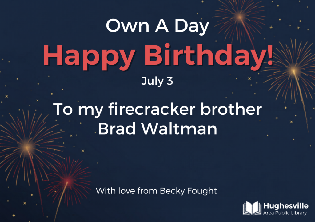 July 3 Own a Day